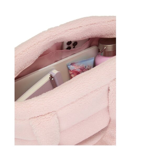 Victoria's Secret Cozy Plush Tote NWT - Picture 2 of 4